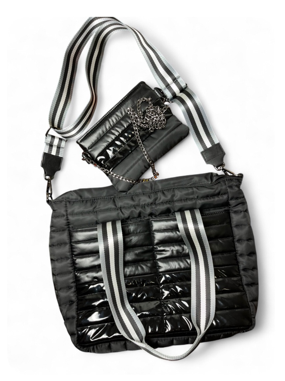Think Rolyn Tote Bag w/ pouch (2 piece set)